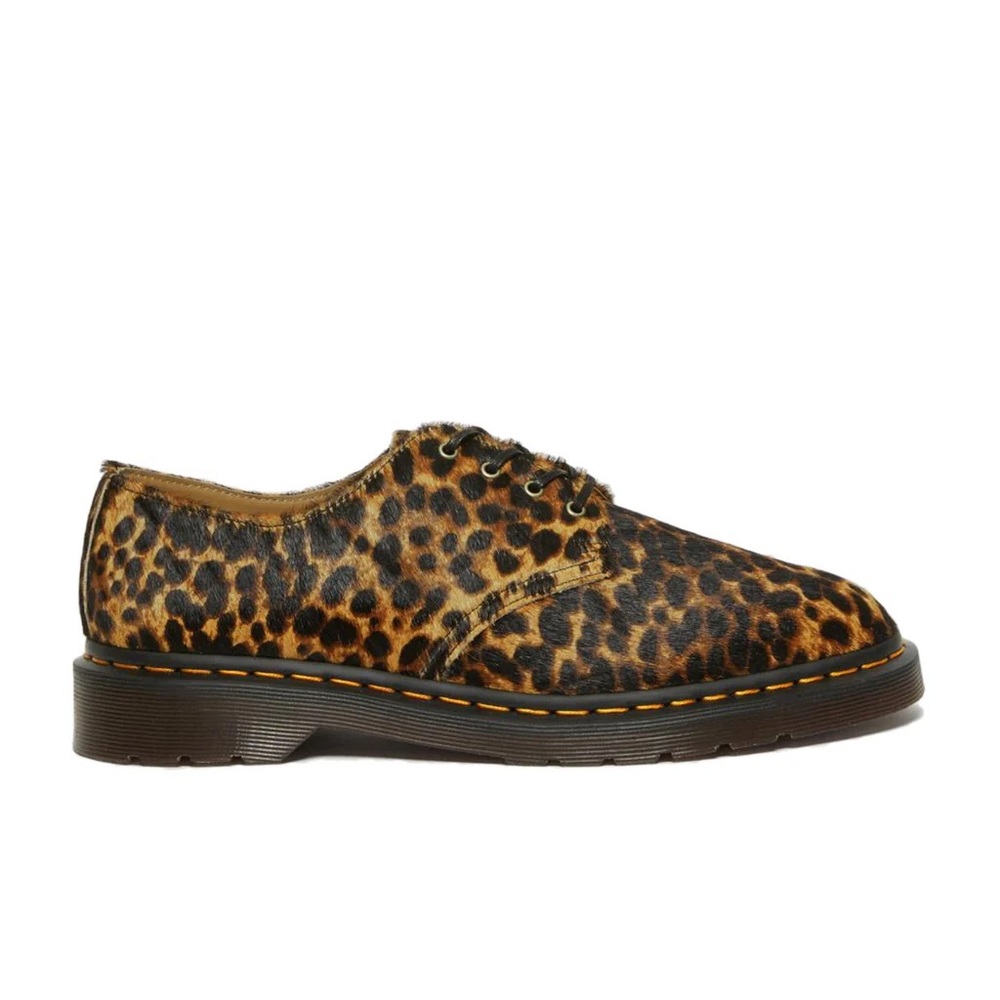 NEW Dr Martens Smiths Hair on Leopard Unisex slip on